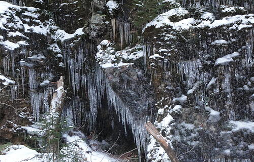 Eiswand sch&ouml;n