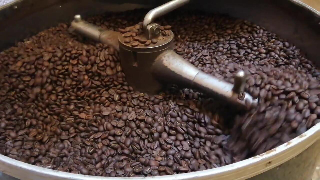 Kaffee Bohnenverarbeitung