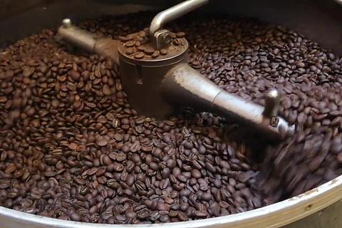 Kaffee Bohnenverarbeitung
